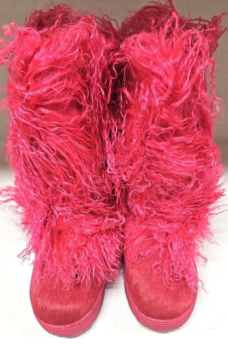 Bearpaw Boeties II Warm Boots Women Size Plush Winter Slip-On