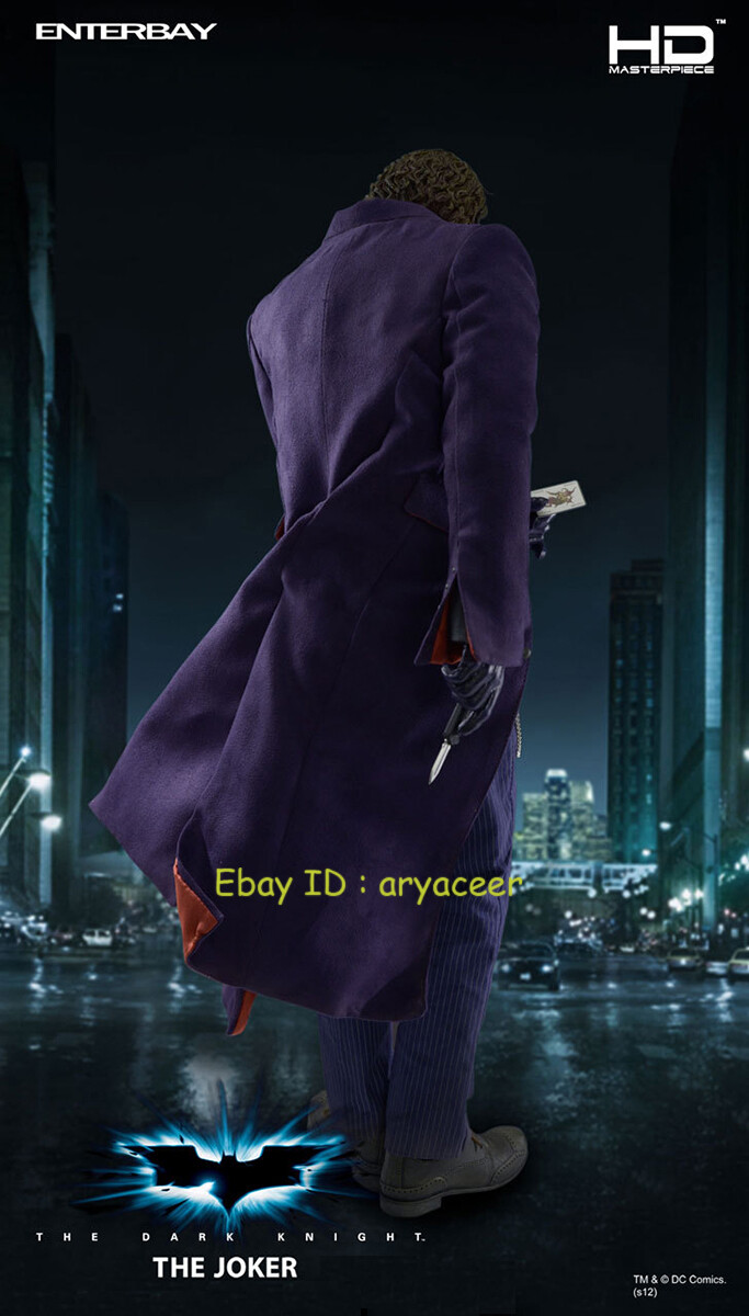 Enterbay The Dark Knight Series The Joker 1/4 ﻿Venue Ver Action