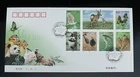 CHINA (PRC) - 2000-3 KEY WILD ANIMALS - SPECIAL STAMPS - FDC