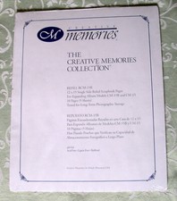 Creative Memories 12 x 15 Single Side White Ruled Scrapbook pages Refill RCM-15R