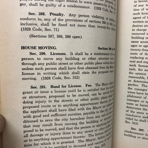 Vintage Norwalk Ohio City Book Code of Ordinances - Picture 12 of 19