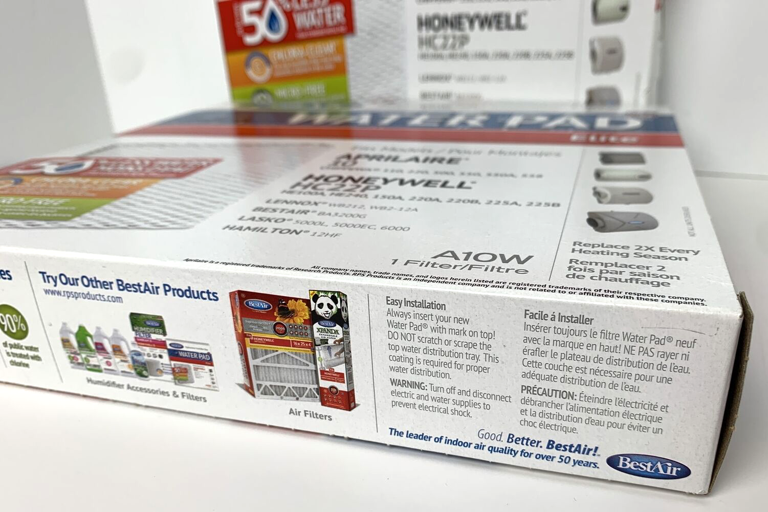 Lot of 2 Best Air Water Pad Replacement Humidifier Filter Elite A10W eBay