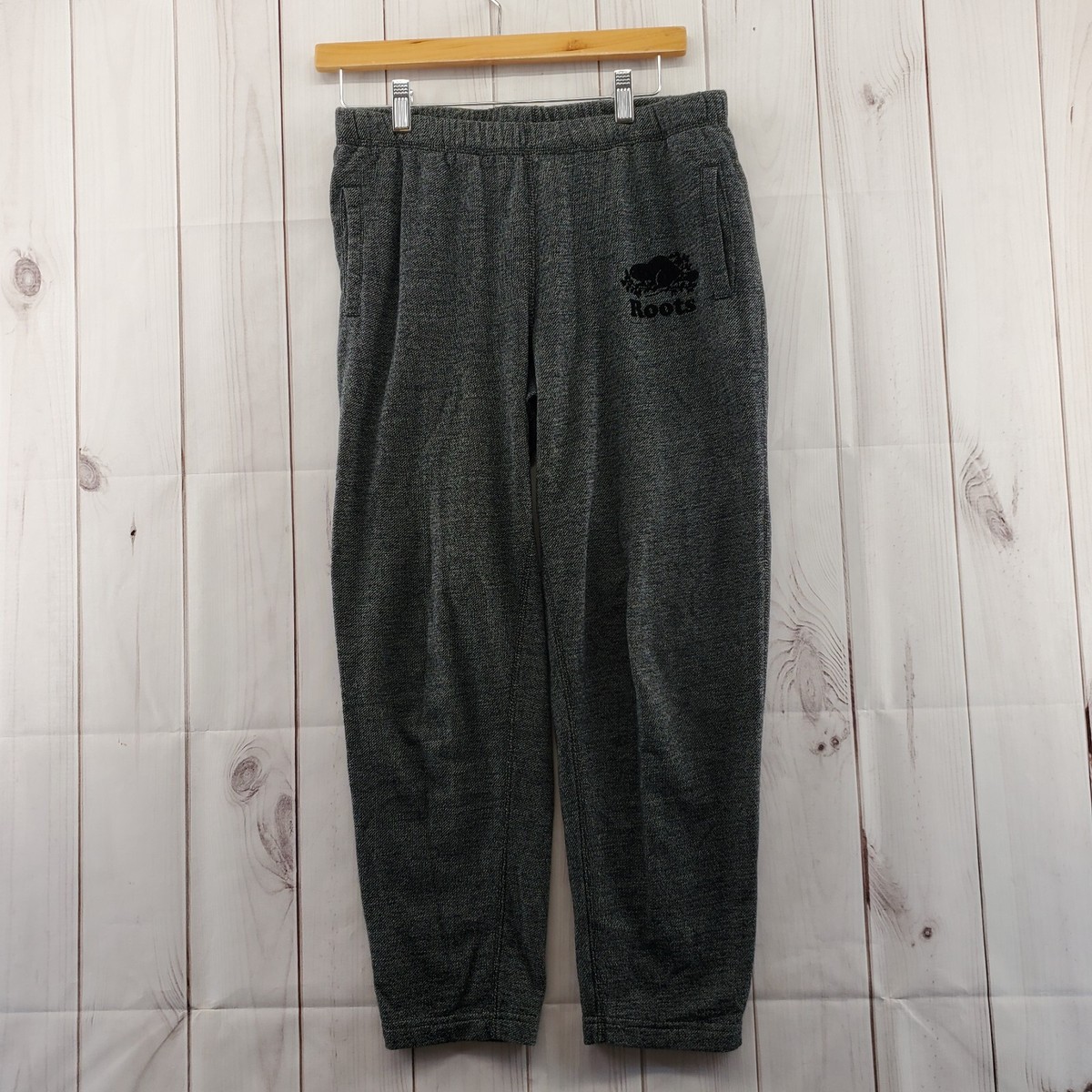 Roots Sweatpants Womens Small Joggers Drawstring Ankle Length