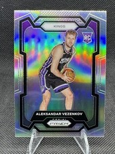 2023-24 PRIZM NBA - Aleksandar Vezenkov, #281 Rookie RC - Silver Prizm -  Kings