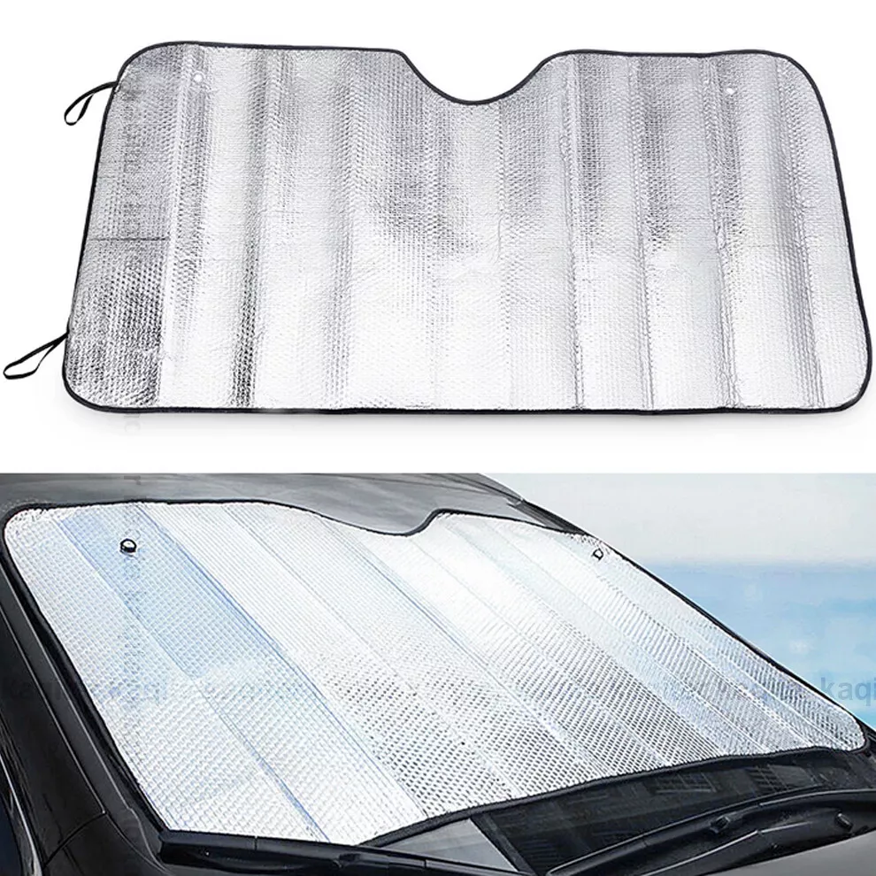 Car Windshield Sun Shade - Blocks UV Reflector Sun Visor Protector Sunshade