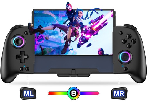 Controlador Portátil Agarre Consola Gamepad para Nintendo Switch/OLED Vibración NS - Imagen 1 de 17