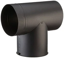 BAROMETRIC DRAFT REGULATOR Fits 6" Black Galvanized Stove Pipe US STOVE COMPANY