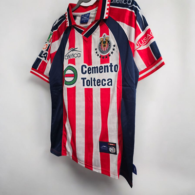 Chivas Del Guadalajara Home 99/00 - Retro - MEDIUM (USA Chivas Del Guadalajara Home 99/00 - Retro - MEDIUM (USA