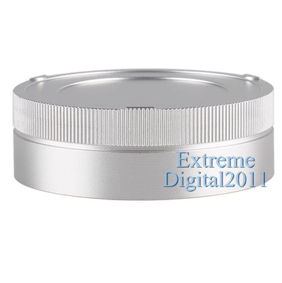 Silver Metal LM Rear Lens Cap Cover for Leica M LM Voigtlander VM Zeiss ZM Lens
