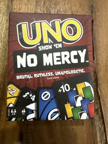 Jeu de cartes Mattel UNO Show em No Mercy  livraison rapide gratuite  TikTok - Photo 1 sur 2