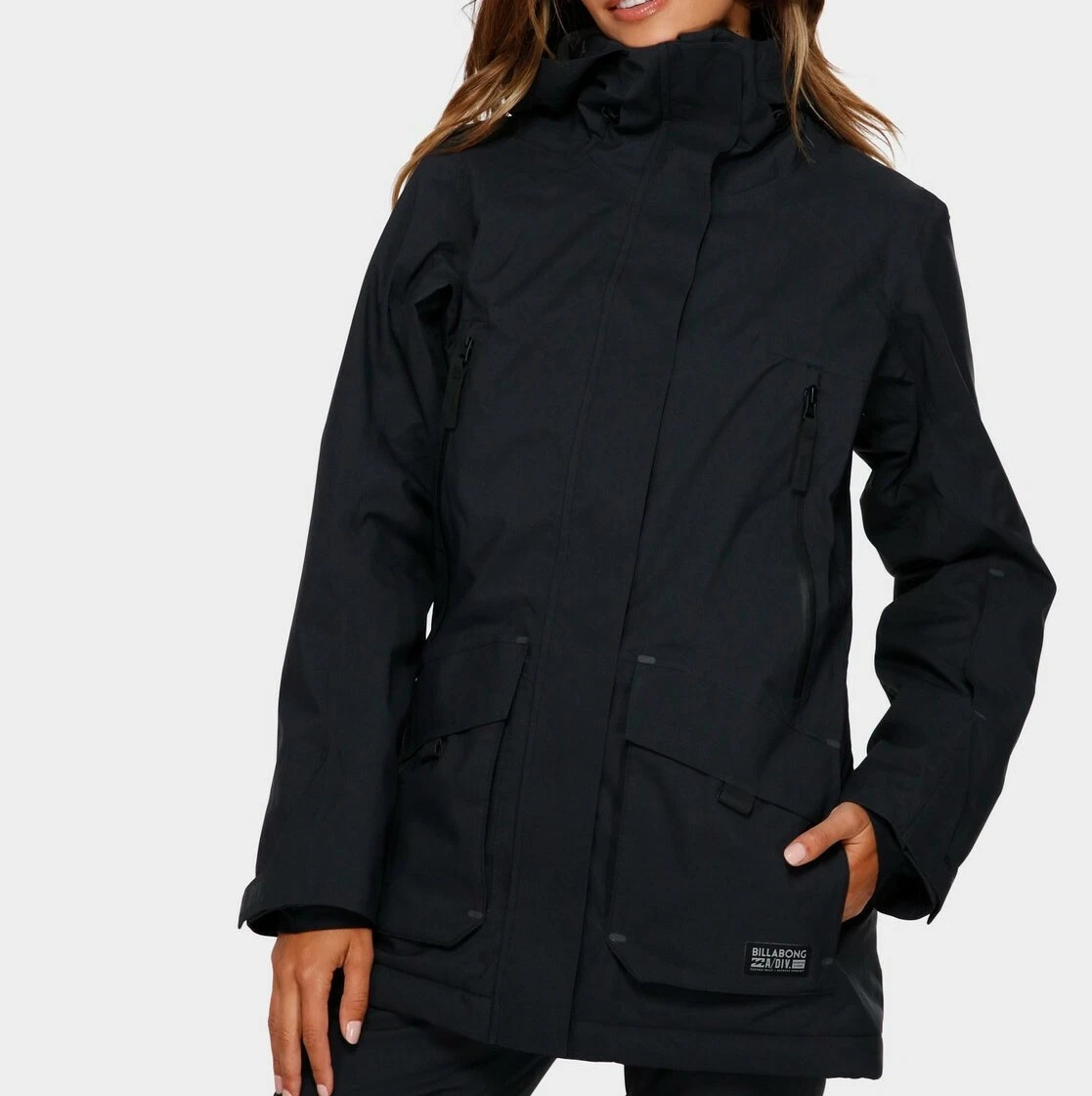 BILLABONG Women's TROOPER STX Snow Jacket - BLK - Size XSmall - NWT LAST ONE