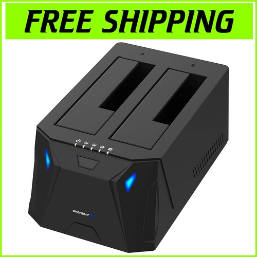 Lightweight USB 3.0 Docking Station for 2.5"/3.5" HDD with Cloning Capability - 第 1/9 張圖片