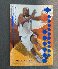 2003-04 Upper Deck Triple Dimensions Basketball #14 Antoine Walker - Mavs