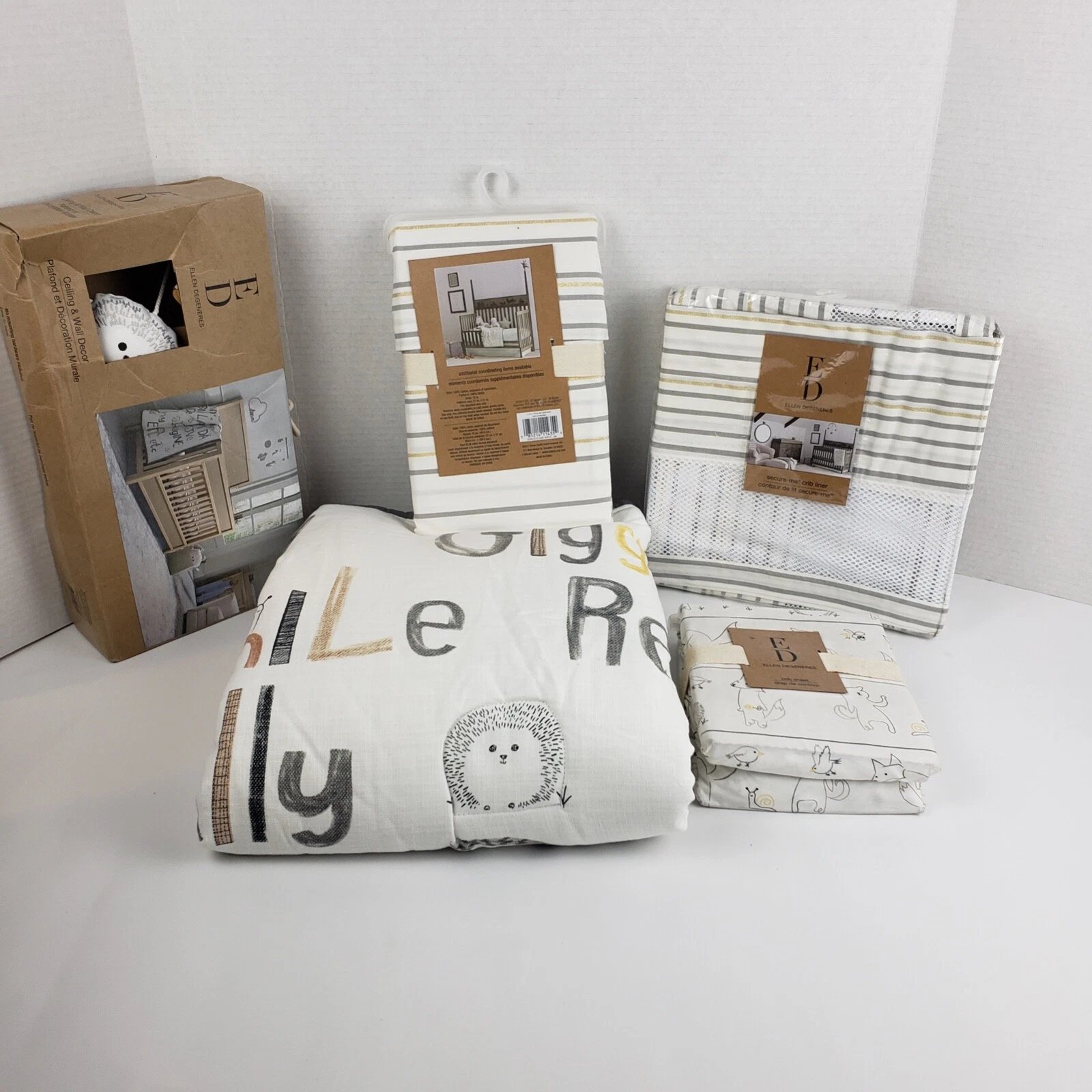 Ed Ellen Degeneres Woodland Friends 5-pc Crib Bedding Set