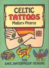 CELTIC TATTOOS Ten Safe, Waterproof Designs