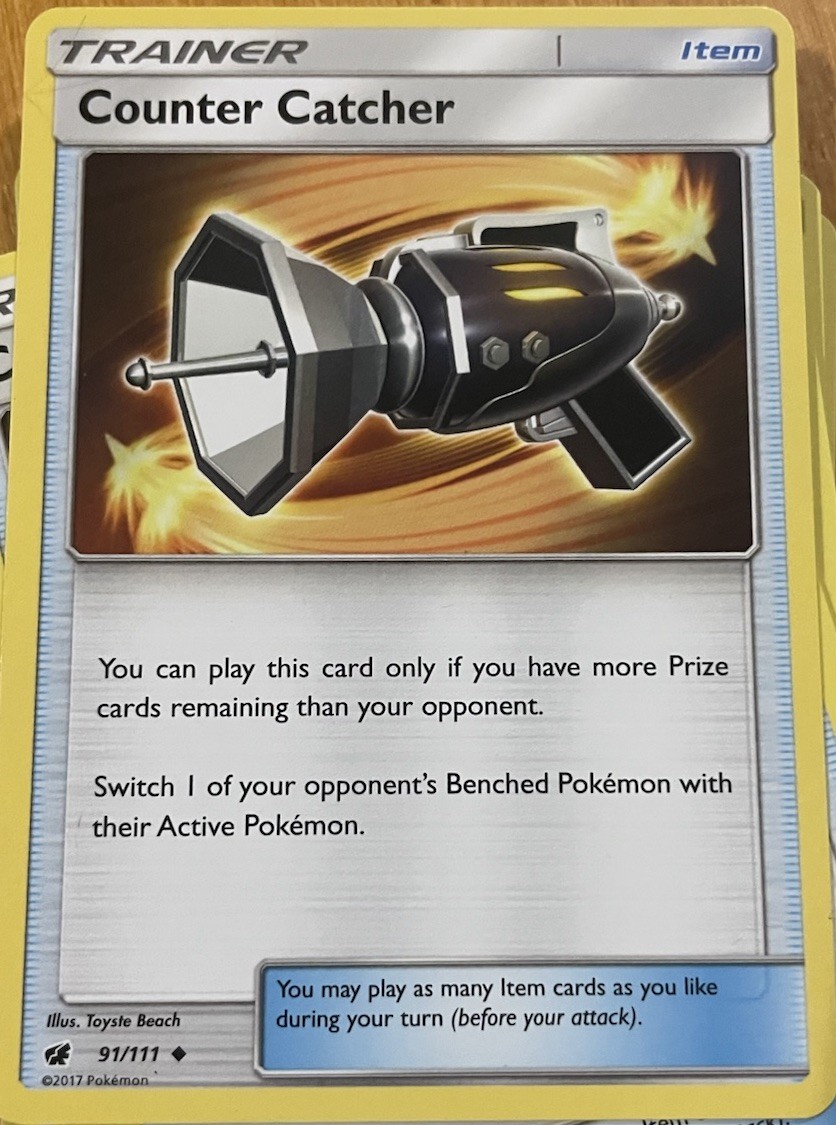 Pokemon Counter Catcher - 91/111 - Uncommon NM-Mint Crimson Invasion