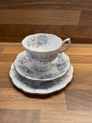 ROYAL ALBERT Porzellan Bone China Teeset 3-teilig Silver Maple