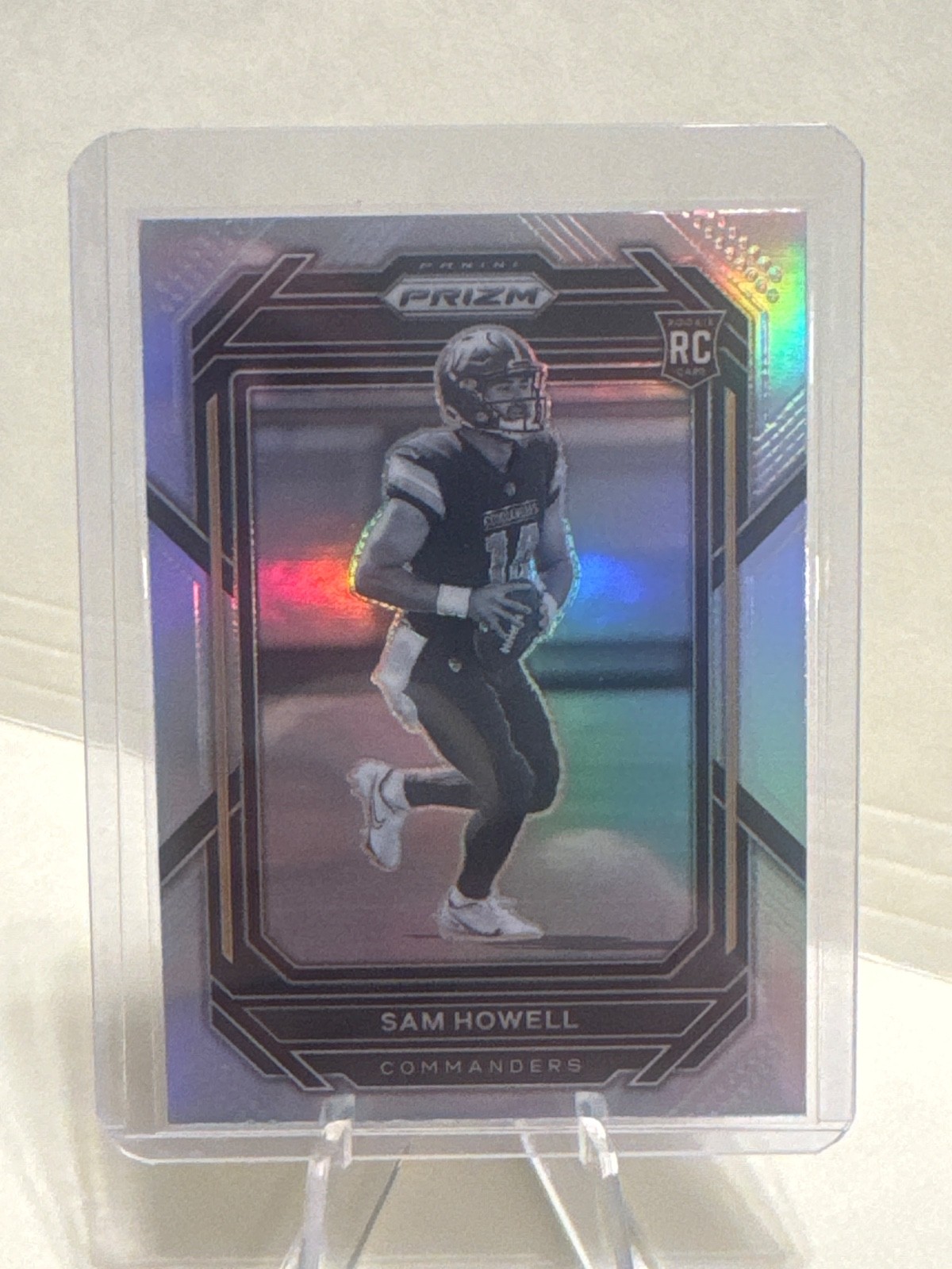 2022 Panini Prizm - Rookie Variation Sam Howell #306 Silver Prizm (RC)