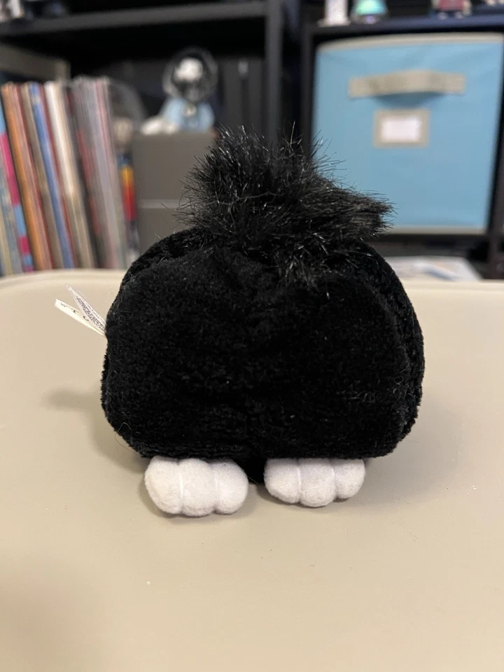 Furby Buddies 毛绒豆豆 | 黑色带绿色眼睛 | Tiger 1999 70-700 — 第 4/4 张图片