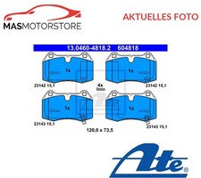 SATZ BREMSBELÄGE BREMSKLÖTZE VORNE ATE 130460-48182 A FÜR NISSAN 350 Z 3.5