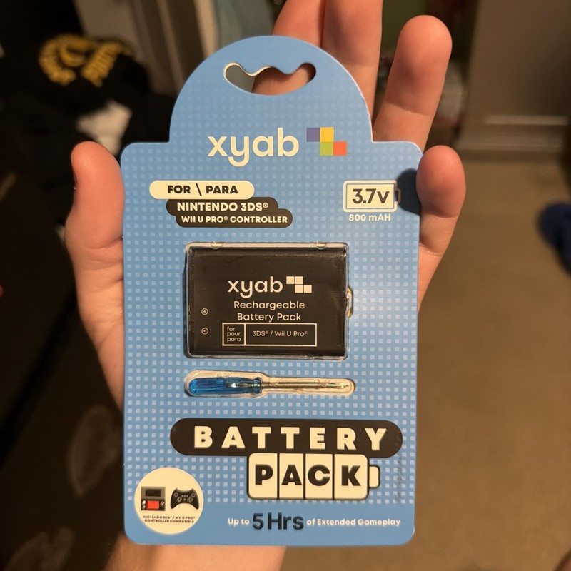 Nintendo 3DS Replacement Battery 3.7V with Tool 800 mAH