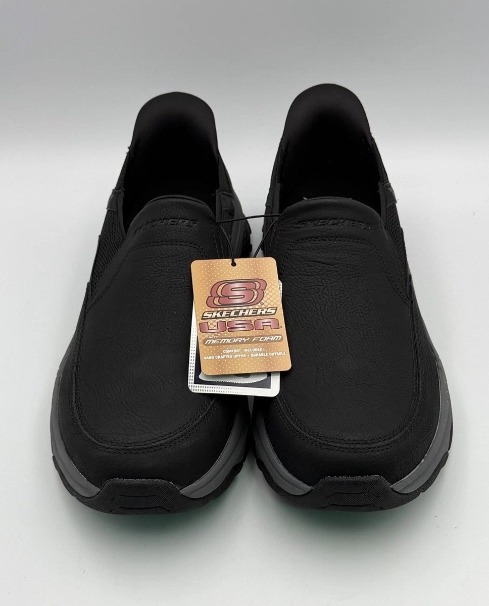 Skechers Swift Fit Izaiah Slip On Shoes Men\'s‎ Size 8 Black Comfort Walking Skechers Men main image 2