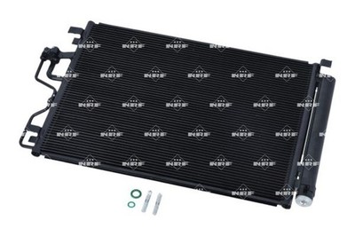 NRF Kondensator Klimaanlage EASY FIT 350334 für EL ELH LM HYUNDAI Aluminium ix35