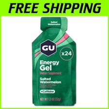 GU  Sports Nutrition Gel, Salted Watermelon, 24 Ct