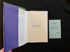 SIGNED Richard Nixon "Real Peace: A Strategy for the West" Private Print 1983 HC SIGNED Richard Nixon "Real Peace: A Strategy for the West" Private Print 1983 HC