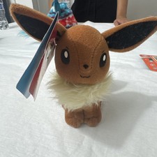 Nintendo Eevee Beanie Plush Vintage Sitting 1998