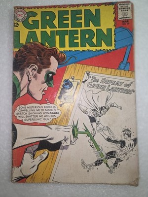 Green Lantern #19 1963 Used Vintage Comic Book