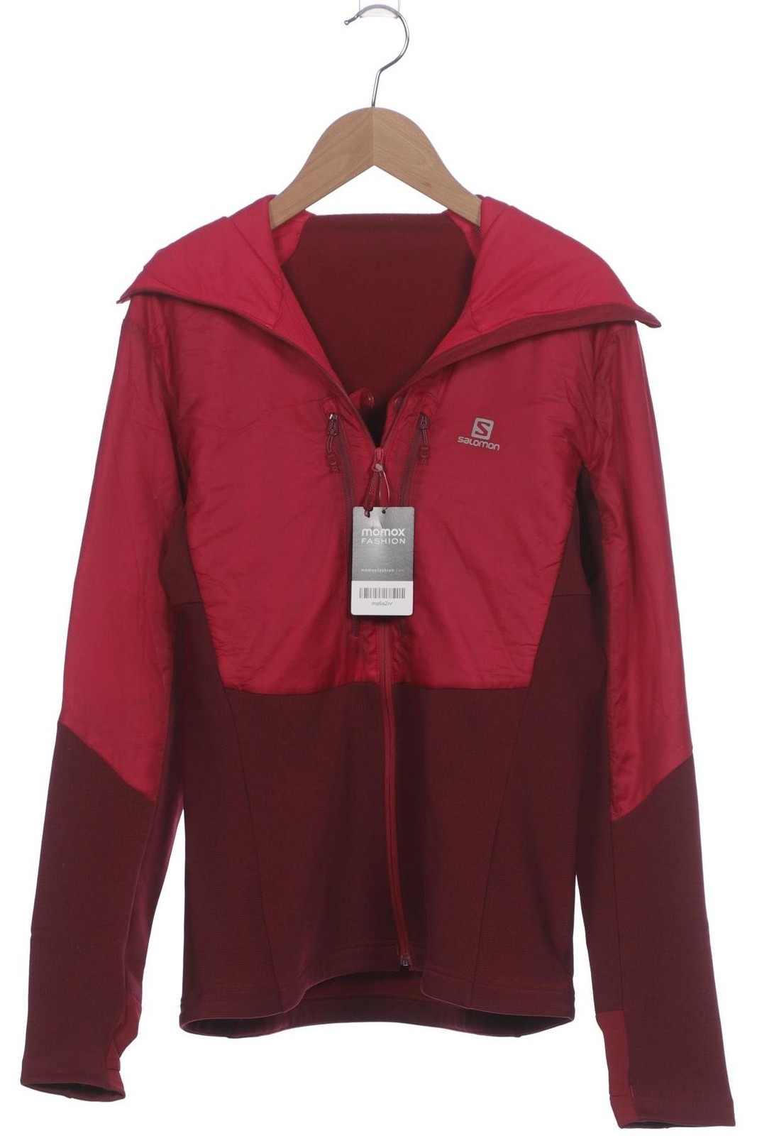 SALOMON giacca donna giacca anorak jacket cappotto corto taglia M rosa #69yvwkx