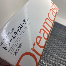 Dreamcast  Guncon Shooting Hkt-7800 With Vanity Case Vintage SEGA JPN Limited Ed