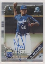 2019 Bowman Chrome Prospects Refractor /499 Yefri Del Rosario #CPA-YDR Auto 0l2