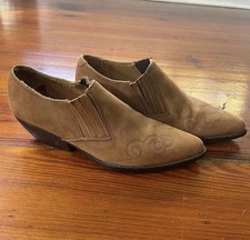 Guess by Georges Marciano 90s Vintage Western Booties - Size 6