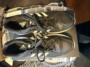 adidas Speed Trainer 2 Men's Baseball Shoes Black White Size 10