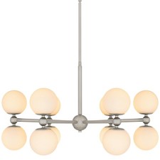Quoizel PCELS5031 Elser 12 Light 31"W Chandelier - Nickel