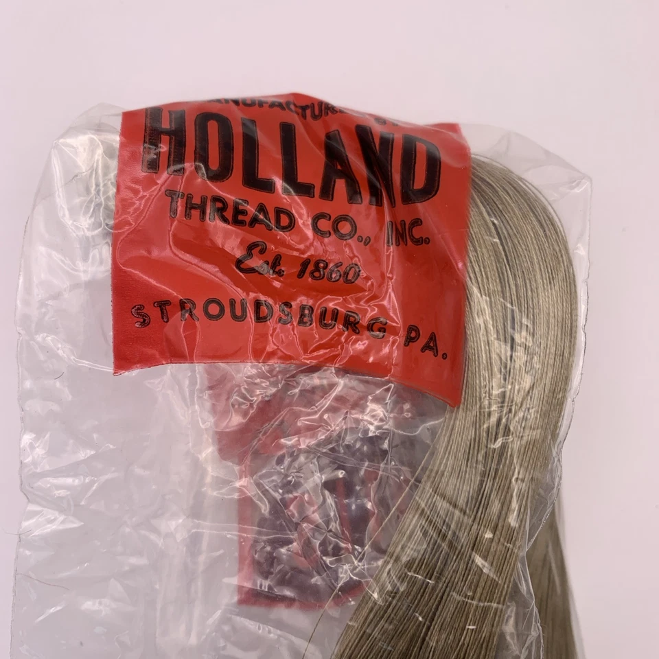 Vtg Holland Thread SILK WAXED SEWING 2449 THREAD Size-A Color 661 Unknown Yards - Image 4 of 4