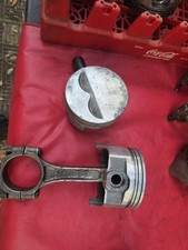 Chevy Speed Pro 350 Small Block 0.30 Flat Top Pistons W 2 Eyebrows 7033p 2