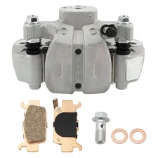 Rear Left Brake Caliper w/pads for Honda Pioneer 1000 1000-5 16-23 Talon 1000X/R