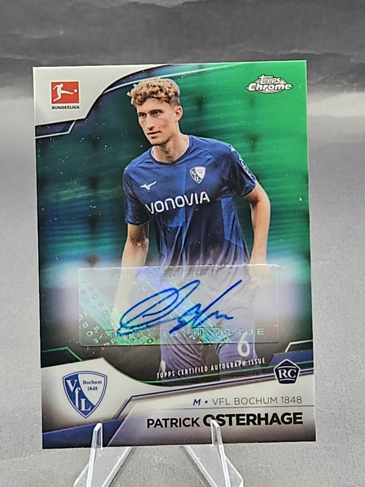 2022-23 Topps Chrome Bundesliga - Chrome Auto Patrick Osterhage #BCA-PO /99