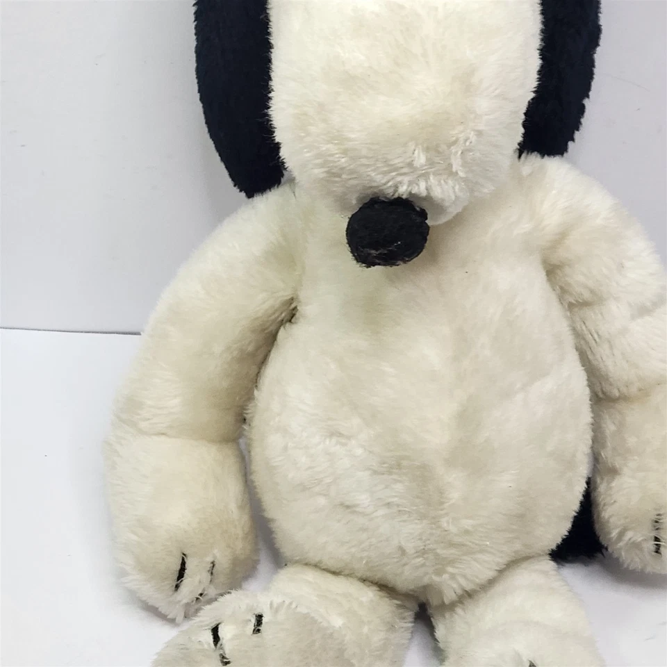 Juguete de peluche grande Peanuts Snoopy de colección United características sindicato 1968 Corea 52 cm Foto 3 de 4