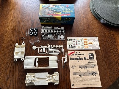 AMT 1959 Ford Thunderbird Convertible Mint Unbuilt Model Car Kit