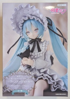 FuRyu Hatsune Miku Vintage Doll Style Noodle Stopper Figure NEW US