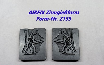 Nr. 2135 - AIRFIX Zinngießform - Infanterist - Zinngußform, Zinngießform