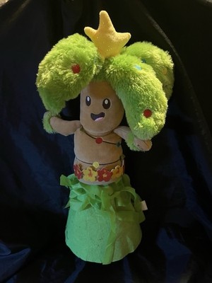 Cuddle Barn Hawaiian Christmas Singing Dancing Animated Deck the Palm Working