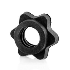 2 Pair Weight Nut Barbell Collar Bar Clips Lock Screw Dumbbell Spinlock Collars