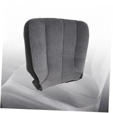 FZJDSD Dark Gray Driver Side Bottom Replacement Cloth Seat Cover Compatible 