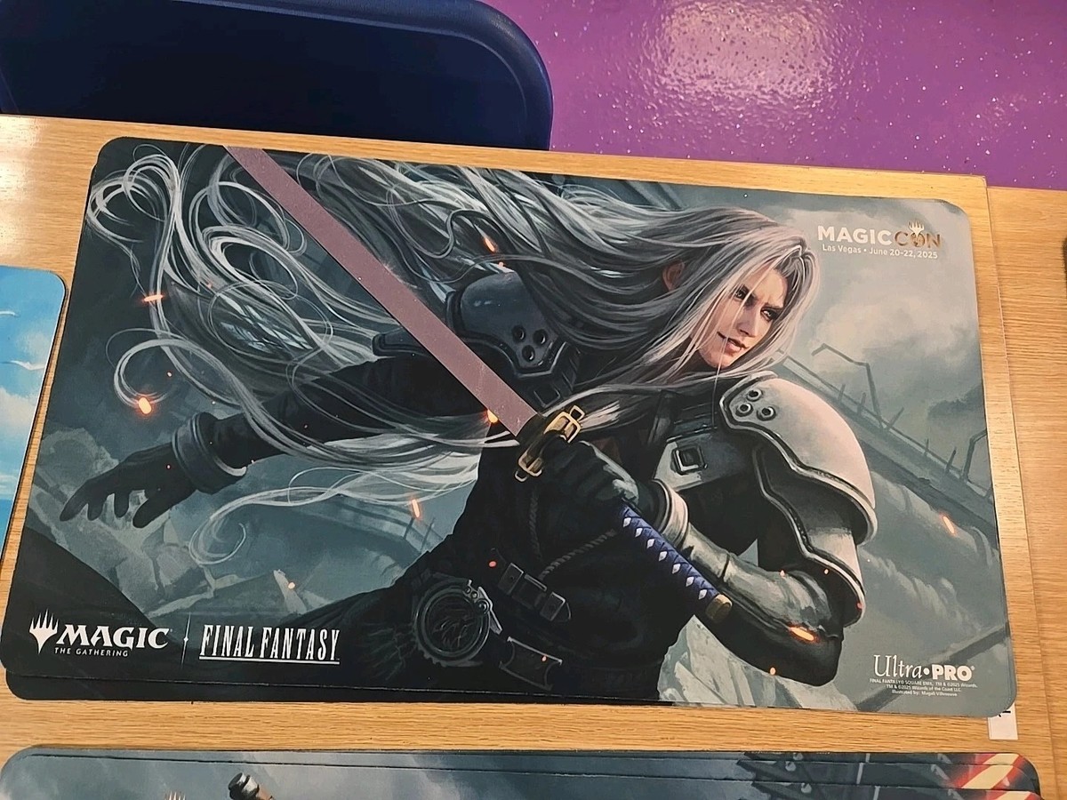MAGICCON LASVEGAS セフィロス プレイマット Limited Edition Final Fantasy Ultra Pro Playmat Sephiroth