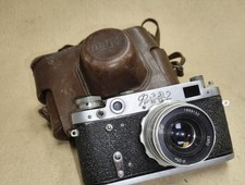 Fed 2 Rangefinder Film Camera Industar 26m Lens ,good Works